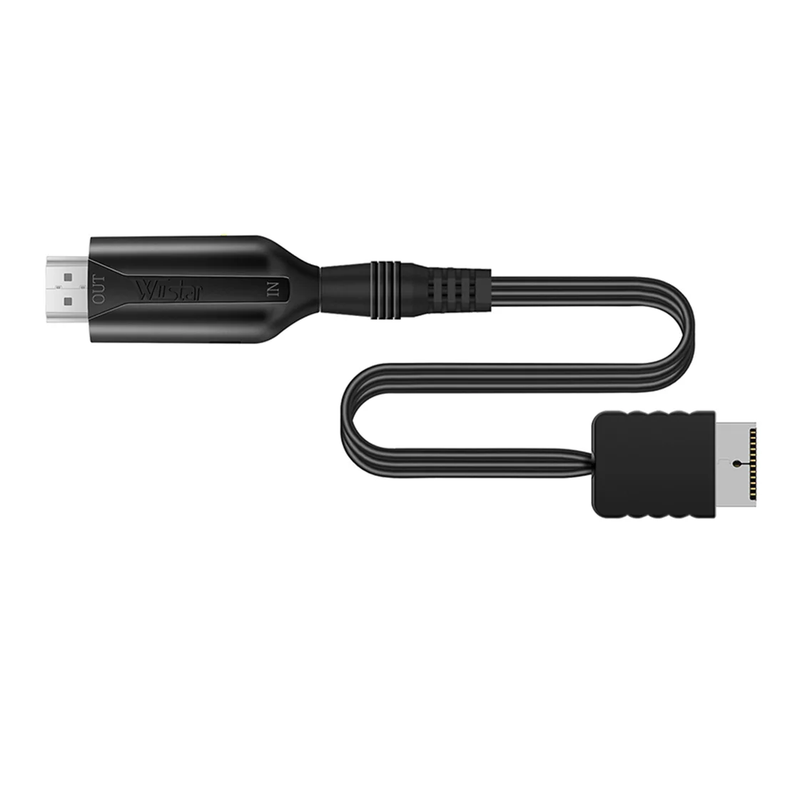 RYOST WIISTAR for PS2 To HDMI-Compatibale Audio Video Converter Adapter Support for PS 1/2 for HDTV PC Full HD Cable Adapter