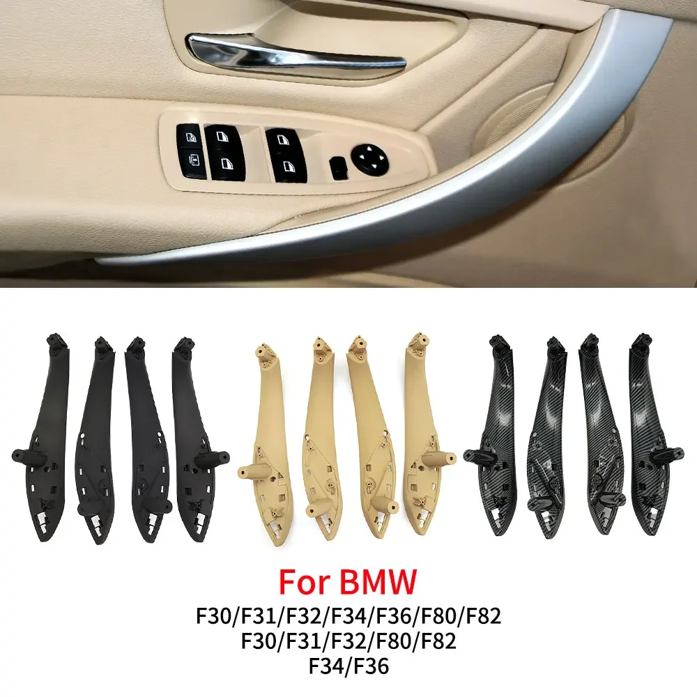 

Car Front Rear Interior Door Handle Pull Accossory For BMW F30 F31 F32 F33 F34 F36 3 4 Series 318 320 328 335 420 430 2012-2019