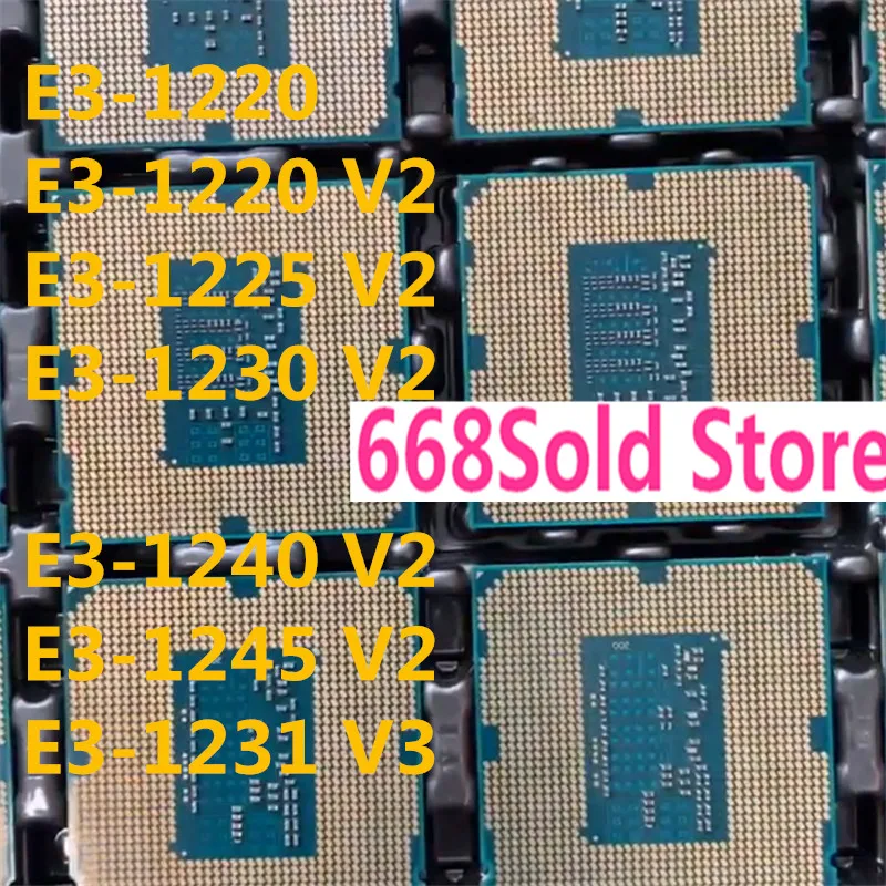 E3-1220L 1225 1230 1231 1240 1245 V2 V3 1155 1150 CPU