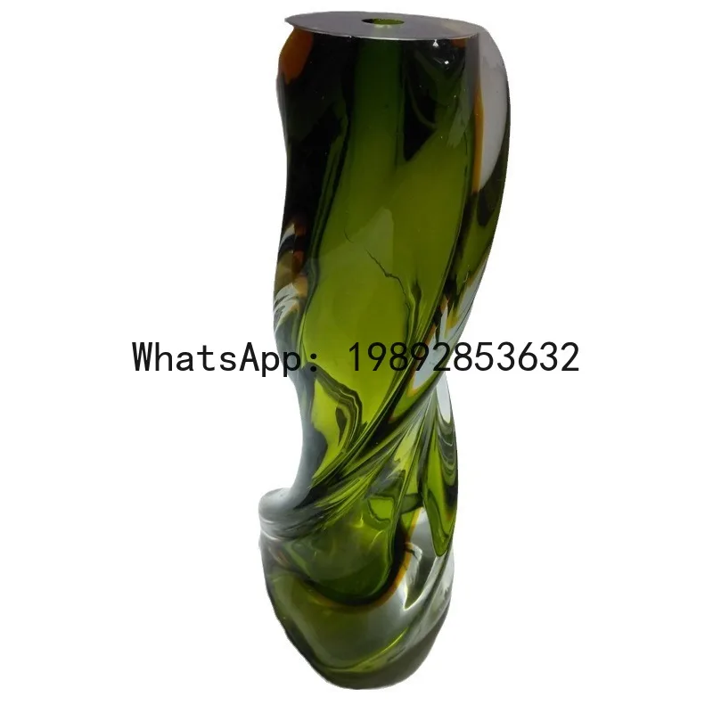 

DSA various glazed table lamps vase ornament handmade glass elegant handmade