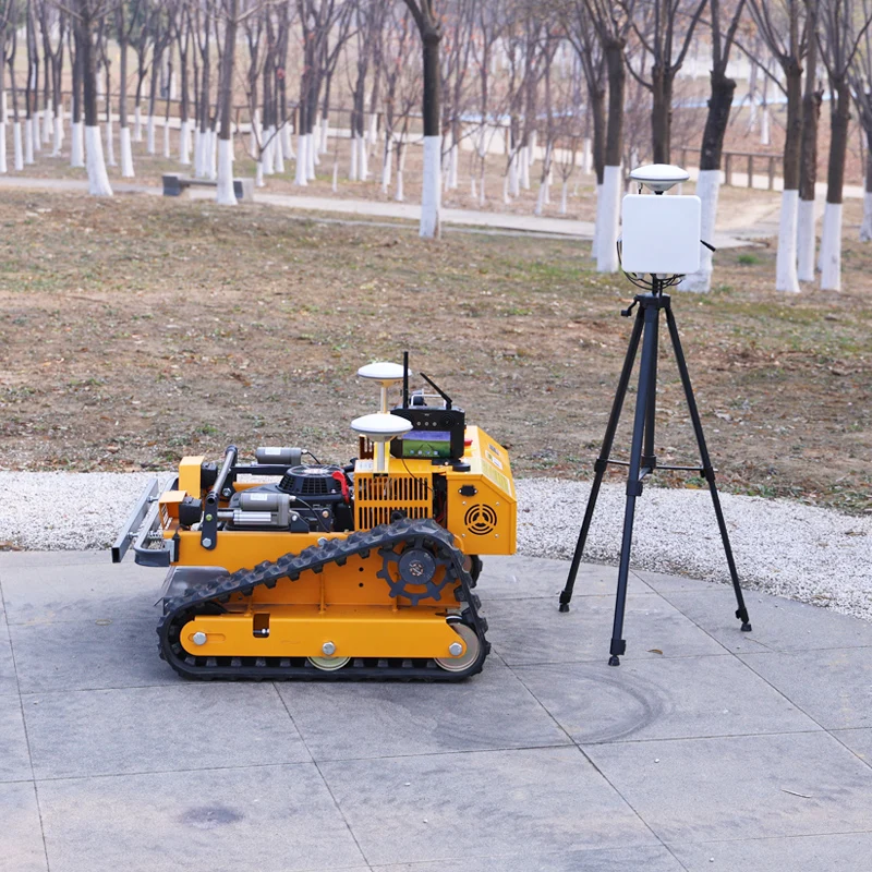 

Индивидуальный двигатель CE EPA, вездеходный станок для резки травы, сельское хозяйство, резиновые гусеницы, робот-газонокосилка с дистанционным управлением