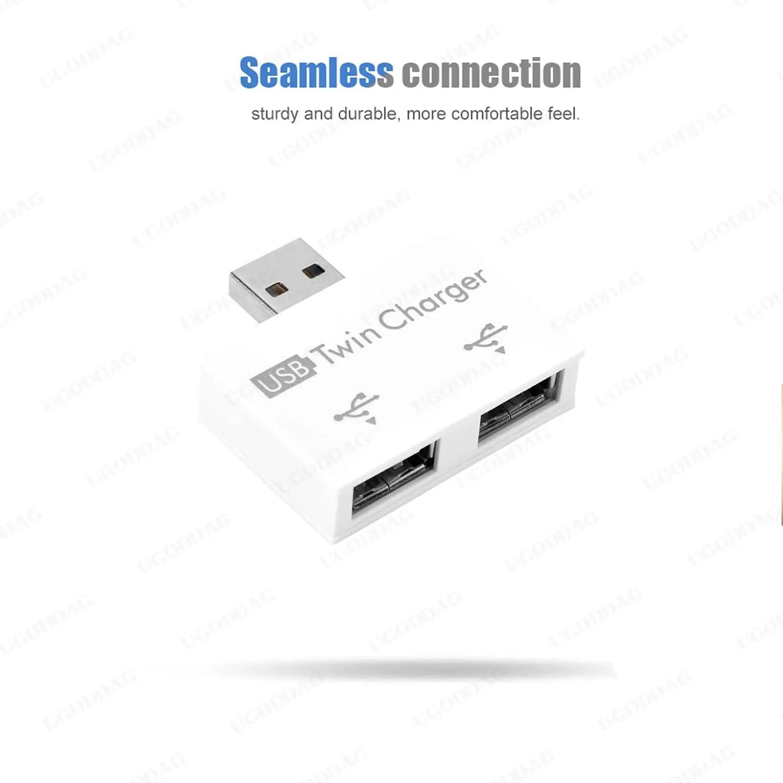 USB 2,0 адаптер-разветвитель для двух Портов USB