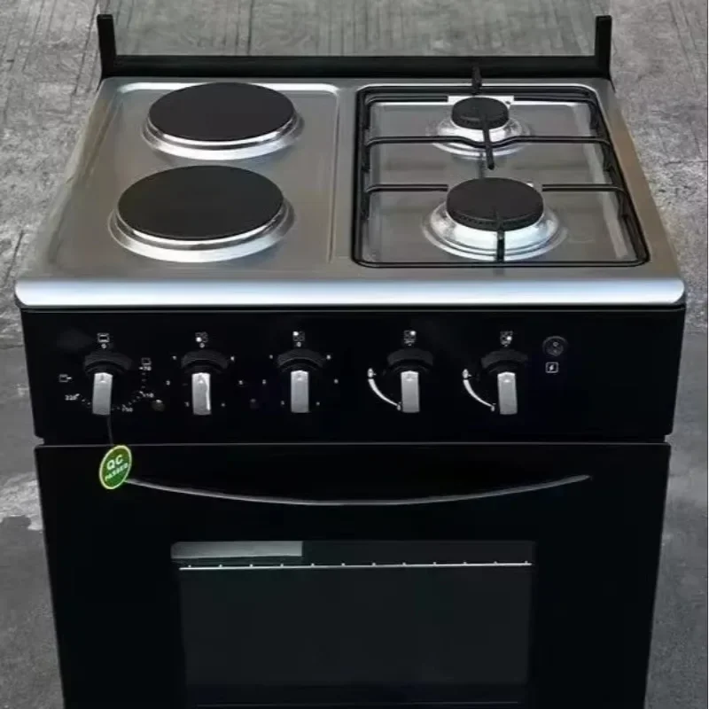 2 Gas 2 Electric Gas Oven Multi Functional Stove And Oven All-in-one Kitchen Machine Free Standing Stove With Grill And Oven