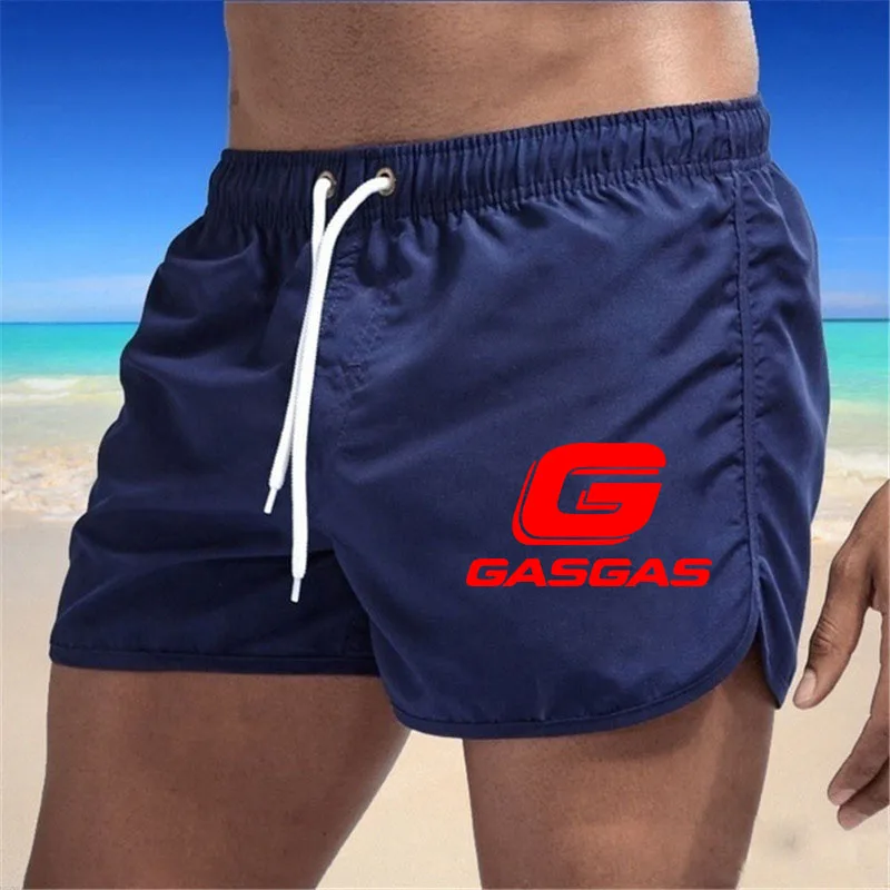 GASGAS Men\'s Sports Beach Shorts Shorts Summer light pants pocket loose tracksuit pants