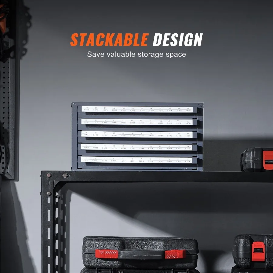Drill Bit Dispenser Cabinet, Three-Drawer Drill Bit Dispenser, Drill Bit Organizer Cabinet, Drill Dispenser Organizer Cabinet f