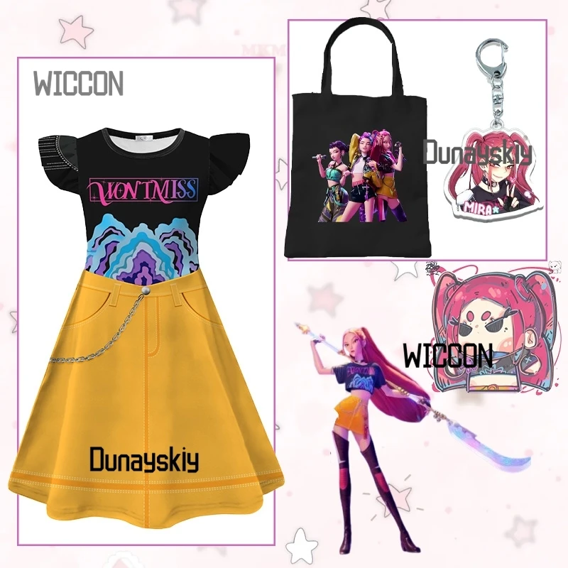 

Huntrix KPop Охотники на демонов Мира Аниме Костюмы для косплея Аксессуары Jirai Kei Cool Kawaii Прекрасная вечеринка Ежедневно Хэллоуин Косплей