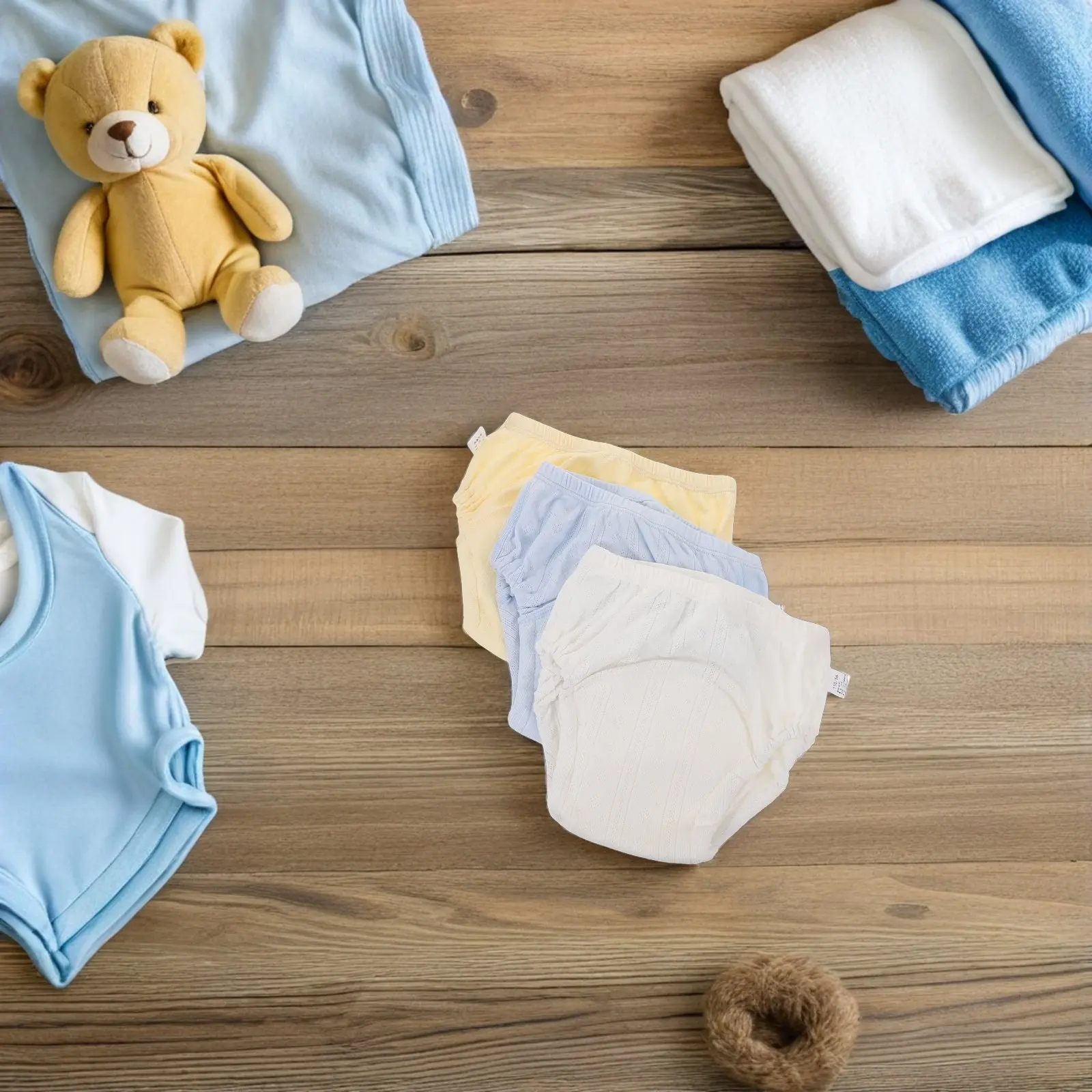 3-paia-di-pantaloni-da-allenamento-in-cotone-per-bambini-piccoli-ideali-per-l'addestramento-all'uso-del-vasino-morbidi-assorbenti-unisex-adatti-all'uso-notturno-riutilizzabili-taglia-110