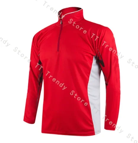 

2025 Moisture Wicking Fishing Clothing Men Fishing Shirt Breathable Anti-UV Quickly Dry Fishing Clothes Camisas Pesca