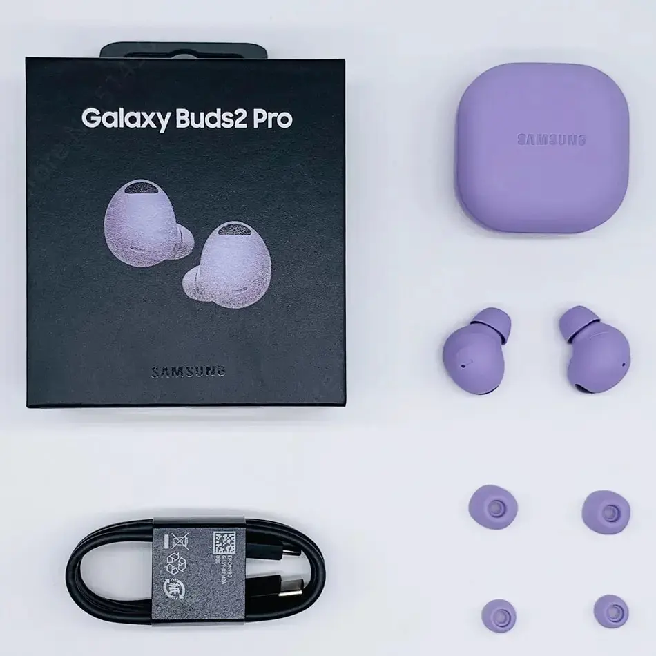 Samsung Galaxy Buds 2 Pro TWS Earphone Bluetooth 5.3 Active Noise Cancelling Wireless Earphone HiFi Sound For Galaxy S24 Plus