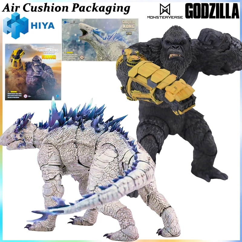Hiya Toys - Figuras de Acción de la Serie Ultimate Value, Godzilla, King Kong, Guante Mecánico, Demonio de Nieve, Imperio de los Monstruos