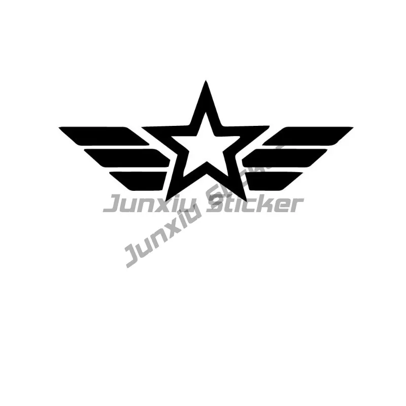 Cute Five-pointed Star Car Accessories Exterior Truck Suvs Motorcycle Styling Vinyl Decals