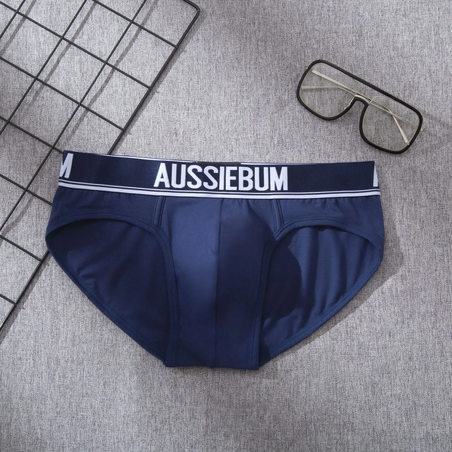 Aussiebum-Calzoncillos de algodón puro para jóvenes, cintura baja, cómodos, transpirables, a la moda, nuevos