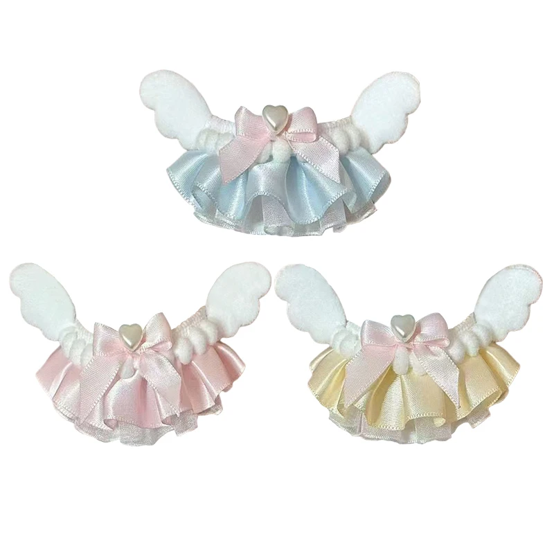 Vêtements de poupée en coton, robe pour poupée en peluche en vinyle, corps de poupée 10/13 cm, style princesse Lolita mignon, cadeau pour fille, robe de poupée, accessoires de jouets