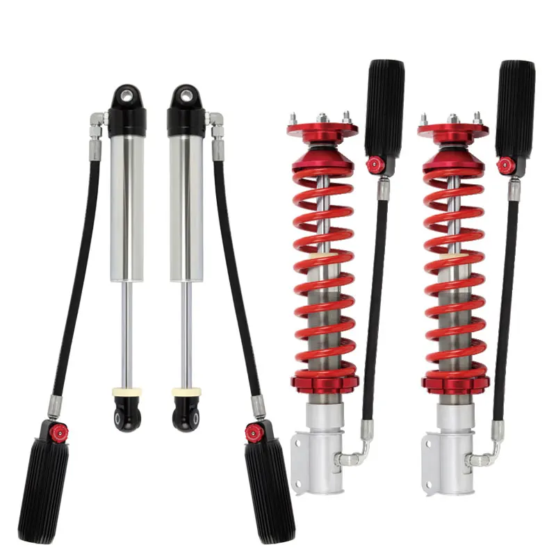 

SOARAP Remote Reservoir Shock Absorbers Adjustable Coilover Suspension Kit PAJERO IO