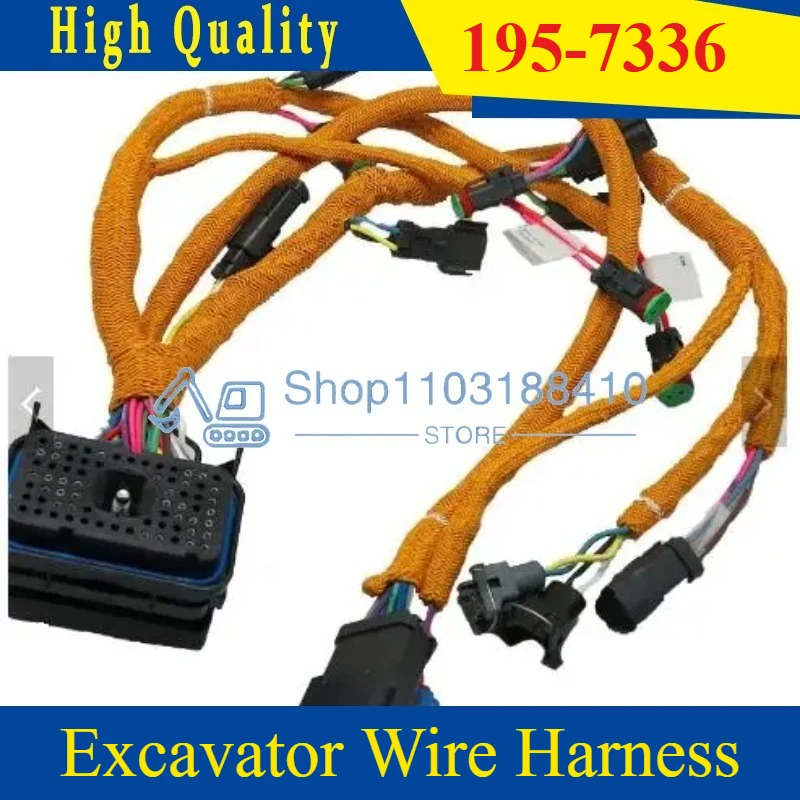 

3126B High Quality Excavator Wire Harness E322C E325C for Caterpillar Engine Wiring Harness 195-7336 1957336