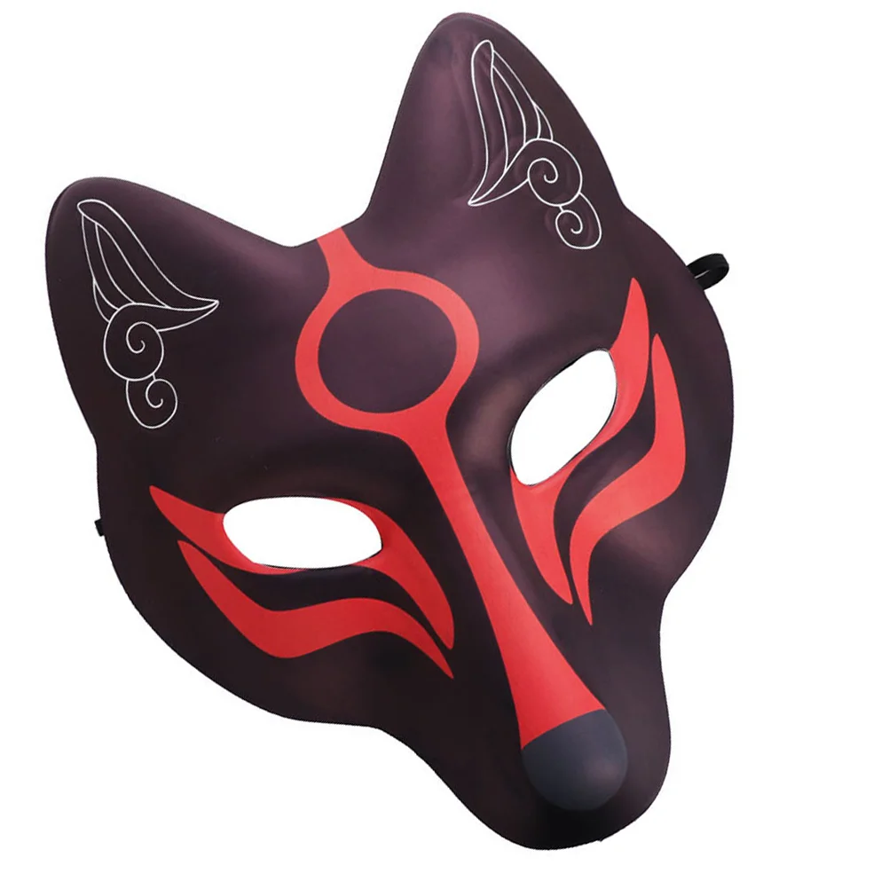 Neon Zubehör Fuchs Maske Kreative Falsche Tier Zarte Cosplay Leistung Requisiten Party Dressing up Schwarz Lustig