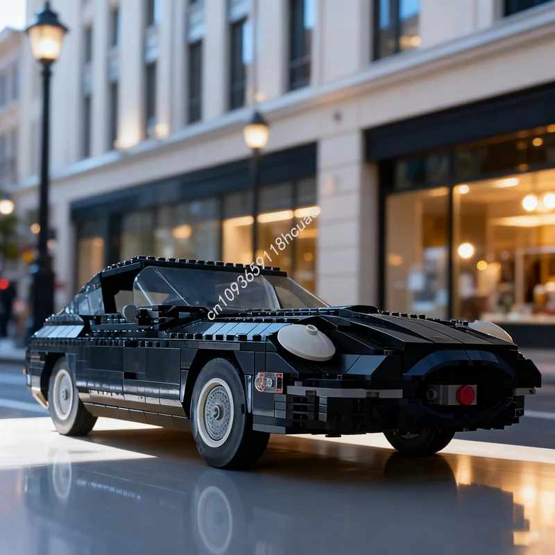 

1133pcs MOC Jaguar E Type Iconsed Model Building Blocks Architecture Toy Assemble Christmas Gift Idea Education Kids Birthday