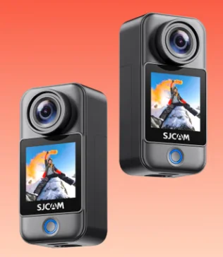 Cámara de acción de bolsillo JSS SJCAM C300 4K 30FPS estabilización de imagen GYRO de 6 ejes impermeable para viajes al aire libre Camping ciclismo