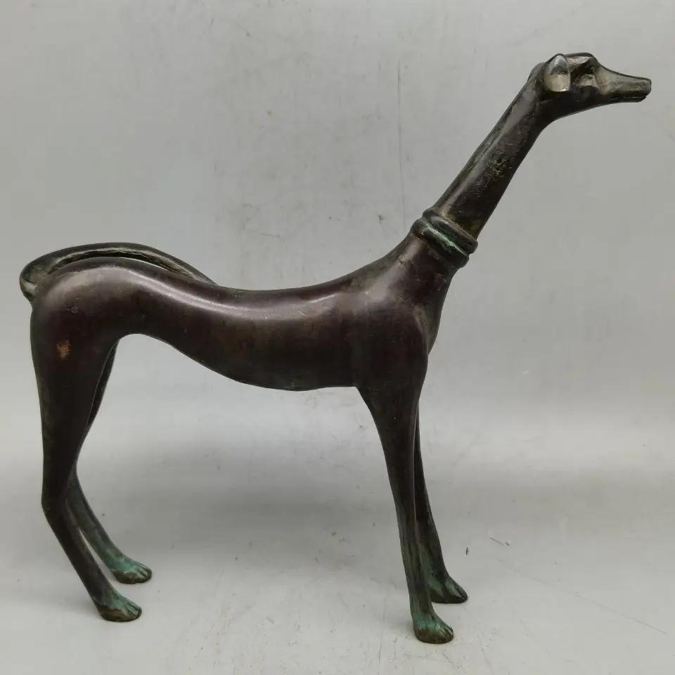 Lucky Greyhound dog Statue pet animal Greyhound Statue Office Home Decor Gift for Desk Ornament