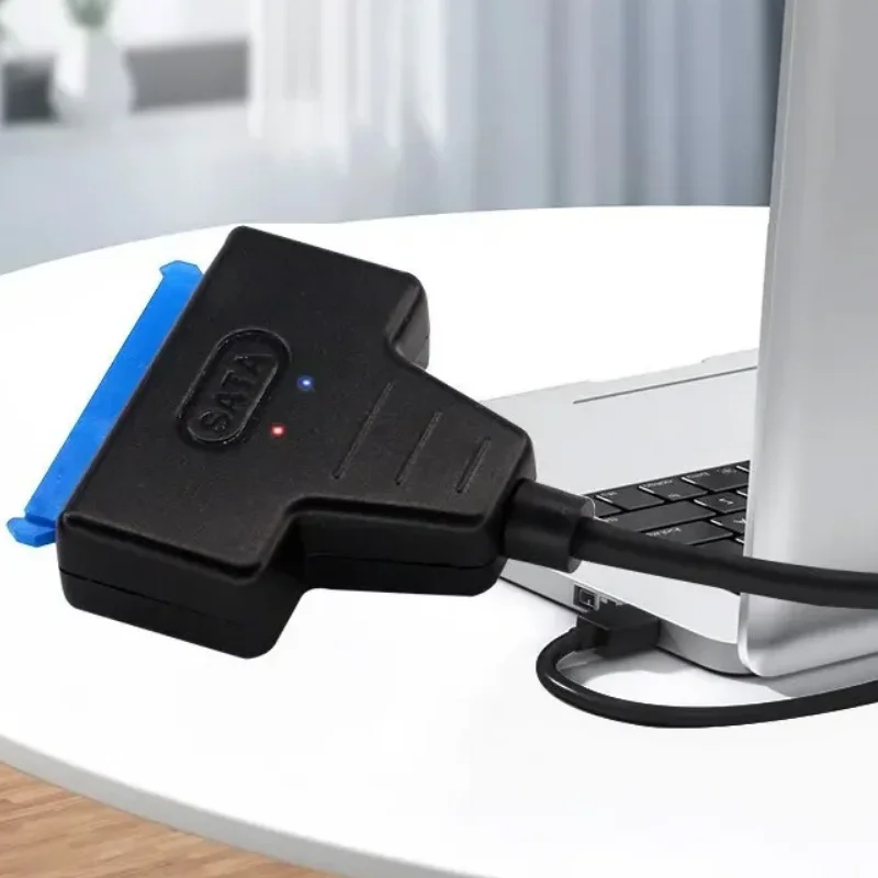 SATA to USB3.0 / TypeC ケーブル 2.5インチ外付けHDD SSDハードドライブ用 SATA 3 22ピンアダプター USB 3.0 to SATA III コード 最大6Gbps