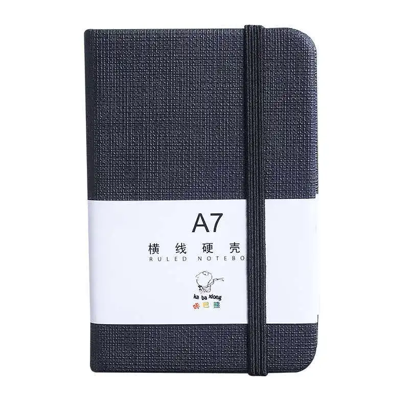 1Pc A7 Mini Pocket Portable Office Bandage Notebooks Student Daily Planners Bullet Journals Meeting Agenda Book Business Notepad