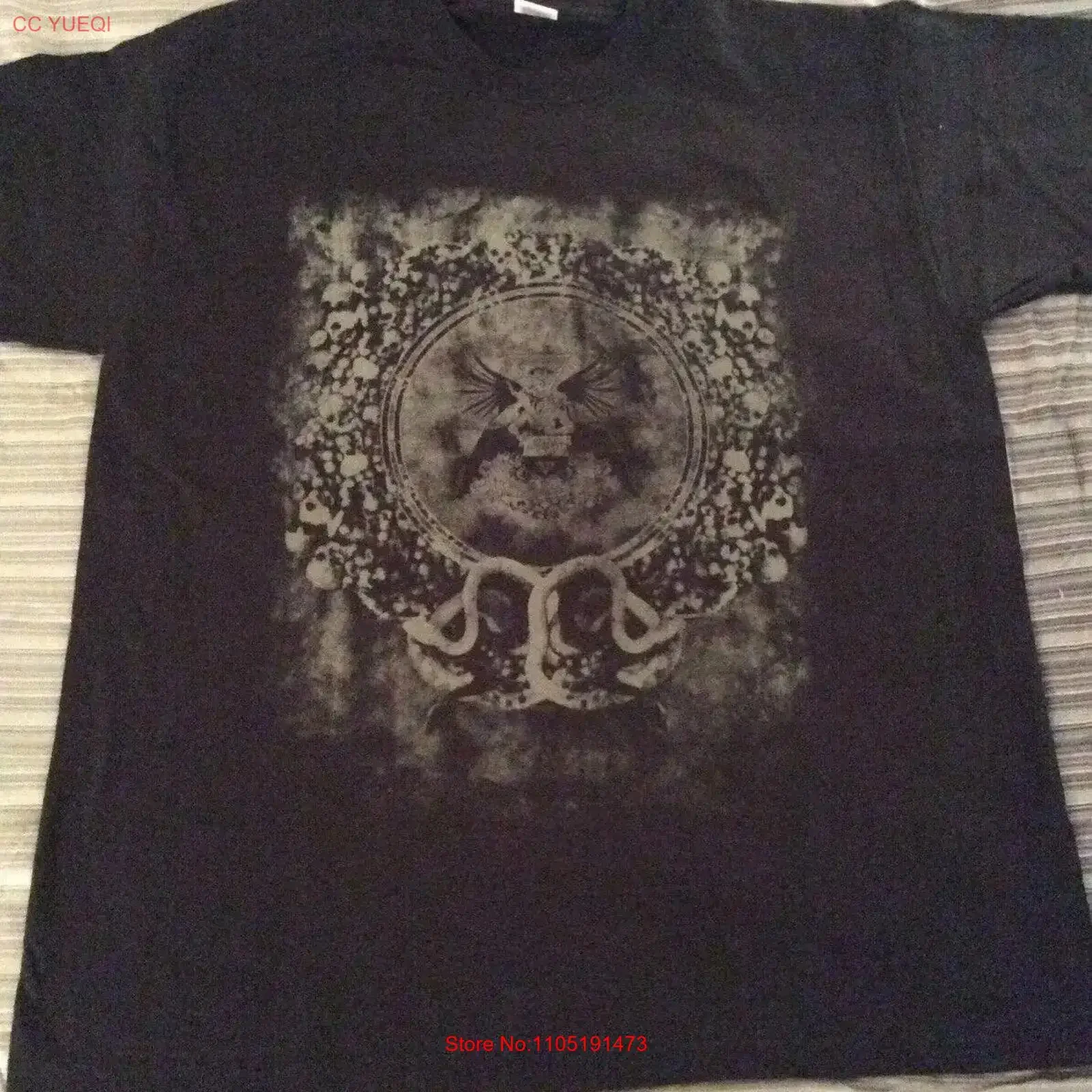 ODEM Death Will Be Our Savior T Shirt XL Azarath Inquisition Urgehal Urfaust vintage Washed Stretched Slightly Breathable homme
