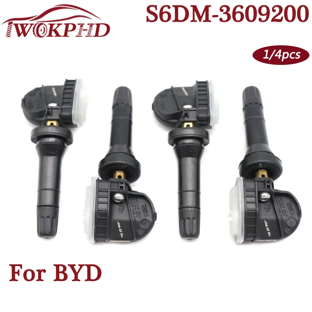 Car TPMS S6DM-3609200 Tire Pressure Monitor Sensor S6DM-3609200 For BYD Qin NEW Song Tang NEW Yuan S6DM3609200