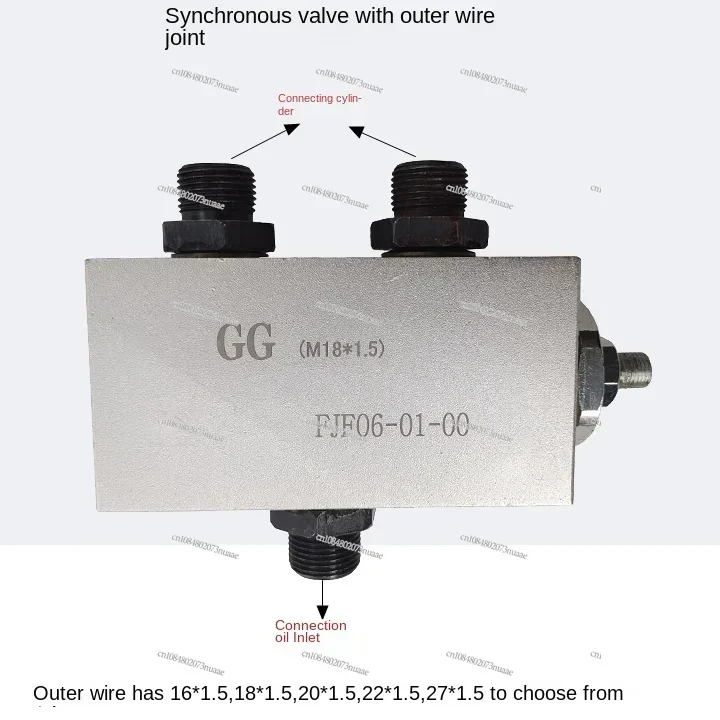 Hydraulic Synchronous Valve Two Two-Way Cylinder Same Lift Same Drop Shunt Flow-Combining Valve FJF06-01-00 Balance Valve