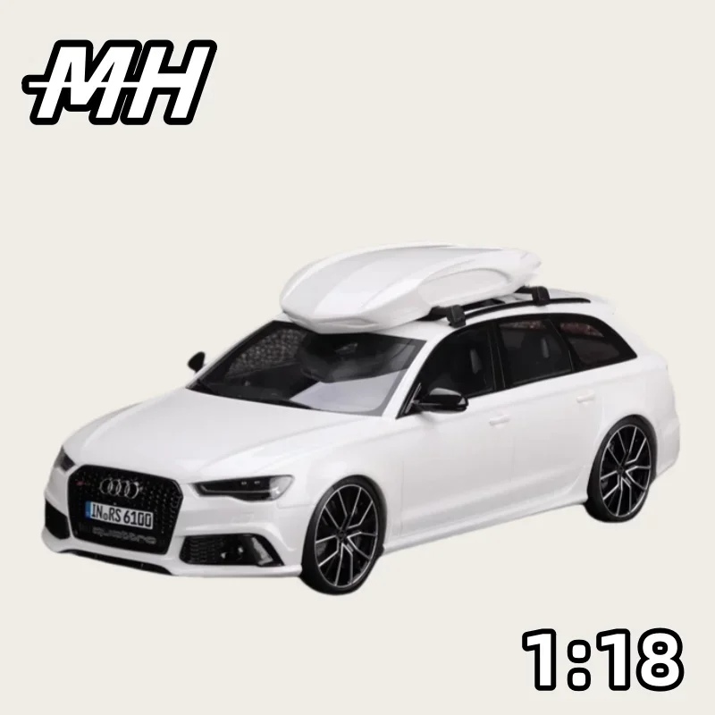 1:18 Audi RS6 station wagon C7 resin simulation car model AVANT,Resin static car fashion play model, adult collection pieces.