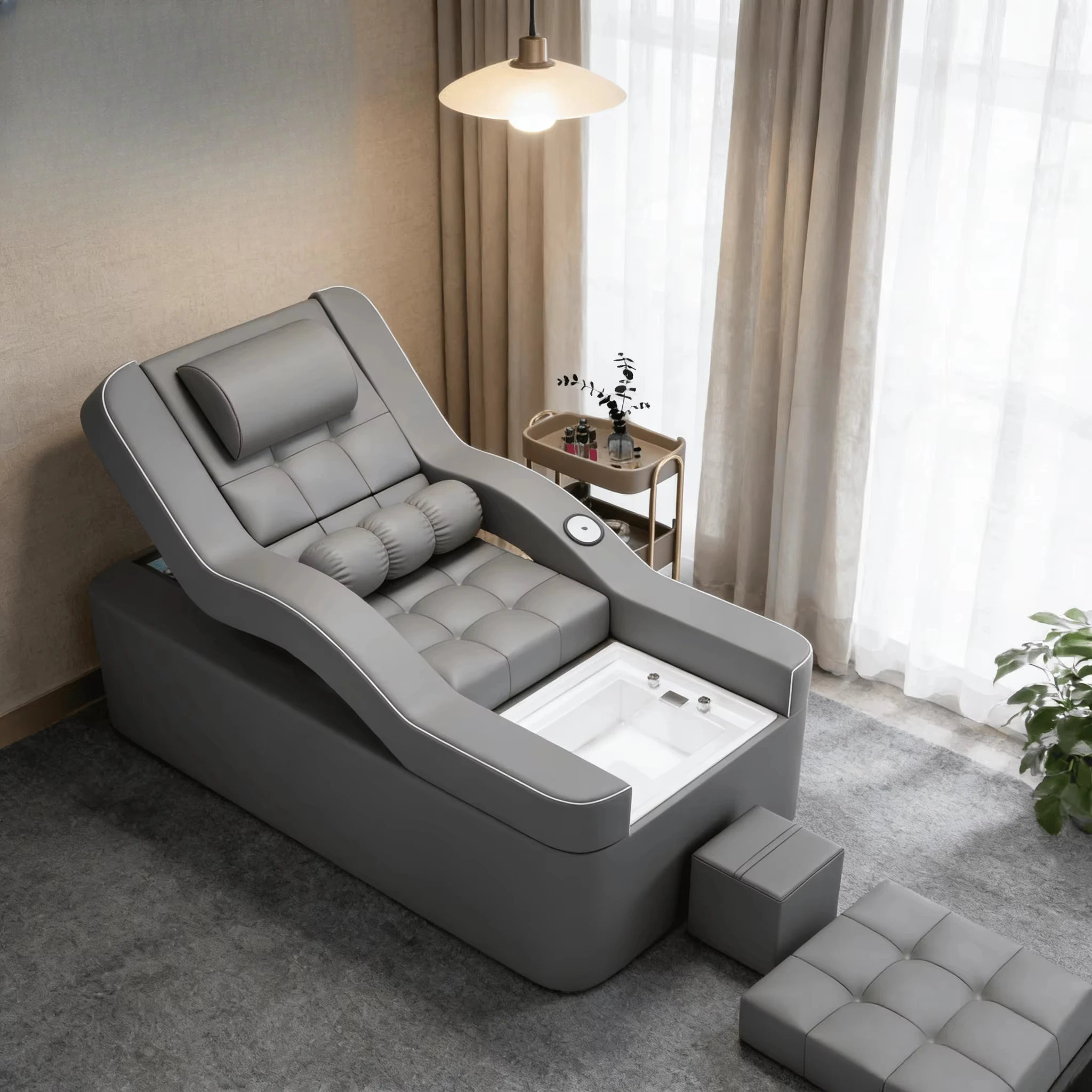 Electric Spa Foot Chair Salon Wash Basin Japanese Head Spa Bed