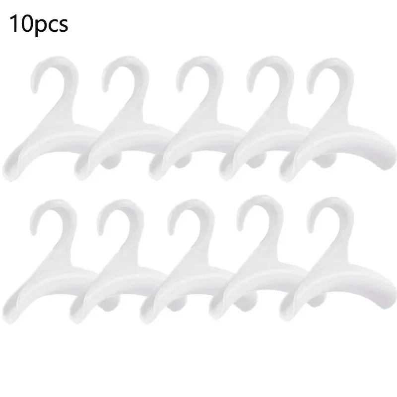 10PCS Durable Bag Rack Holder Home Closet Hat Silk Scarf Shawls Purse Handbag Storage Arched Hanger Hook wall Storage Hangers