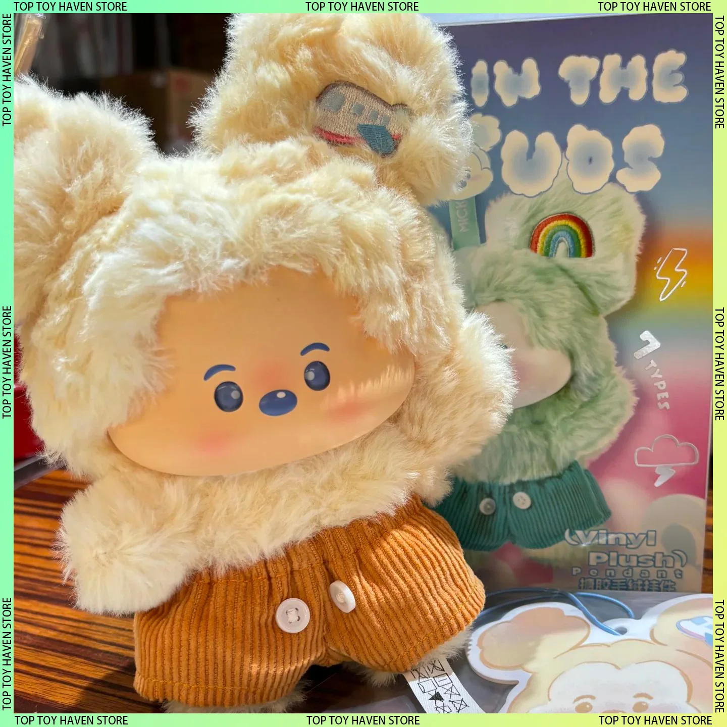 

Новая оригинальная серия «Голова Микки в облаках», слепая коробка, милое виниловое лицо, модные игрушки, сумка с Микки, подвески, загадочная коробка, милые подарки