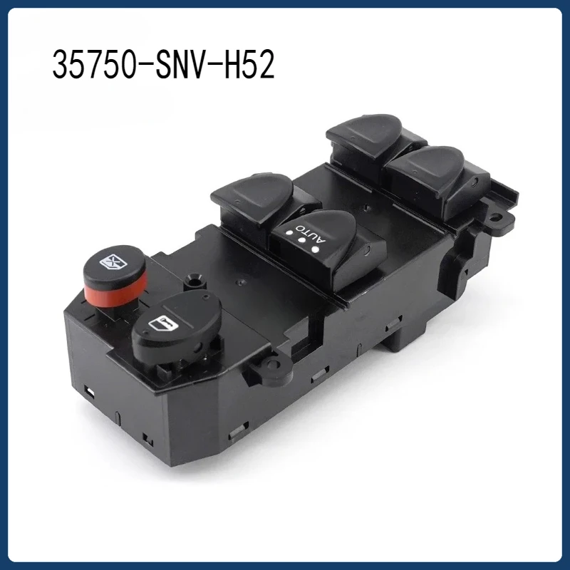 35750-SNV-H52 Para Honda Civic 2006 2007 2008 2009 2010 2011 35750-SNA-A11 Botão do Interruptor Principal do Vidro Elétrico Frontal Esquerdo