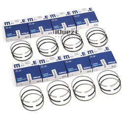 8 anillos de pistón STD para mercedes-benz C63 E63 AMG C219 W204 W164 W211 M156 1560300517