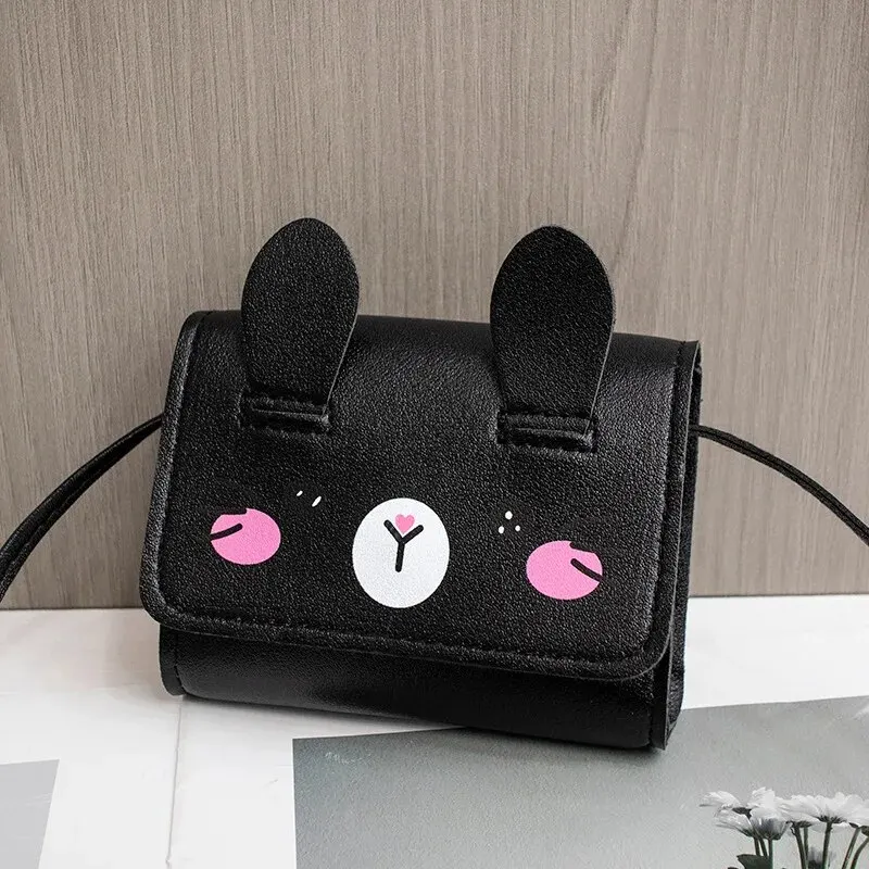 Children\'s Accessories Small Bag Bags Little Girl Mini Cartoon Cute Rabbit Shoulder Bag Crossbody BagMini Cartoon Baby Purse