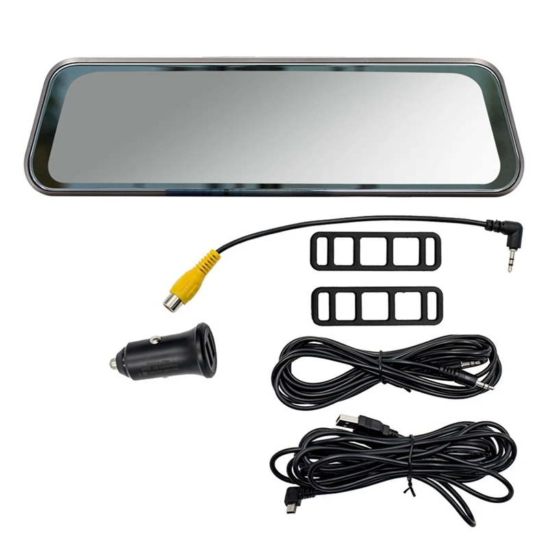

Rearview Mirror Recorder 9.36 Inch Carplay Driving Recorder Streaming Media HD Large Screen Bluetooth