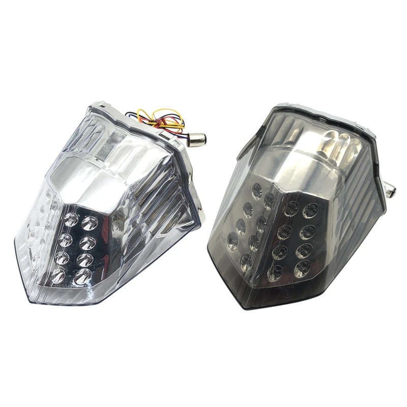 

Motorcycle Modified LED Turn Signal Rear Warning Tail Light Brake Light For Yamaha XJ6 FZ6R Diversion 600 2009-2014