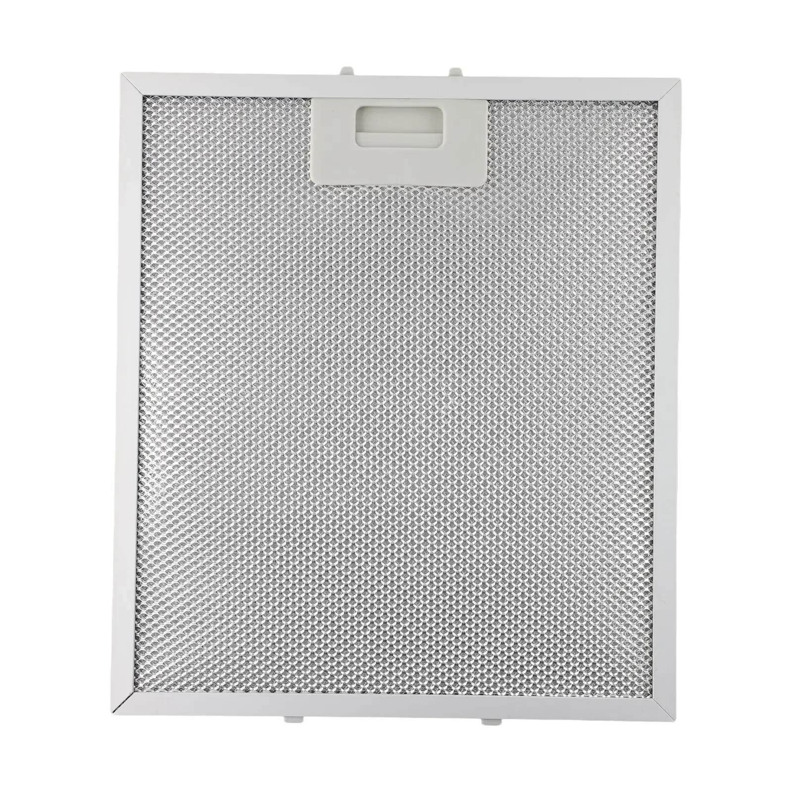 2Pcs Silver Cooker Hood Filter Metal Mesh Extractor Vent Filter 305*267*9mm For Home Kitchen Range Hood Accessories