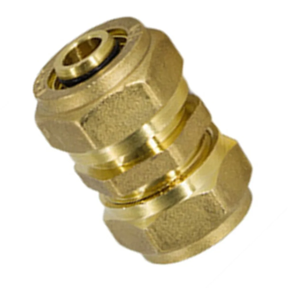 Brass Plastic Pipe Elbow 1216 for 4-Inch Floor Heating Systems Direct Tee Design Seamless Transitions Consistent Warmth