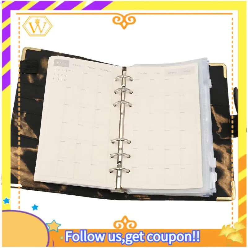 Latest-Budget Binder Money Saving Wallet For Cash Stuffing Money Organiser Binder Budget Book Planner Binder With Labelsticker