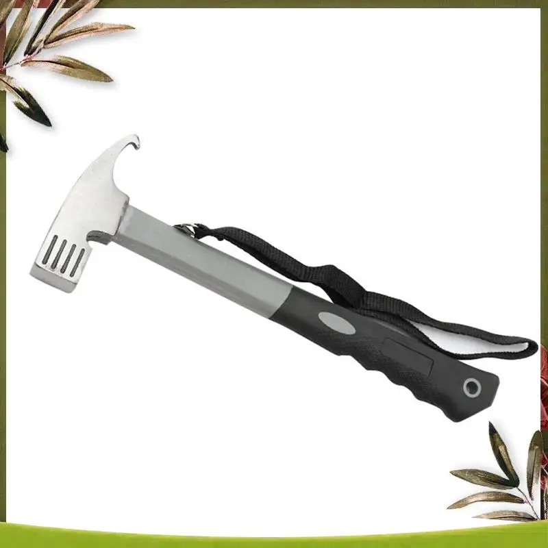 

A08P-Outdoor Camping Tent Canopy Hammer Multifunctional Nail Puller Hammer Camping Equipment