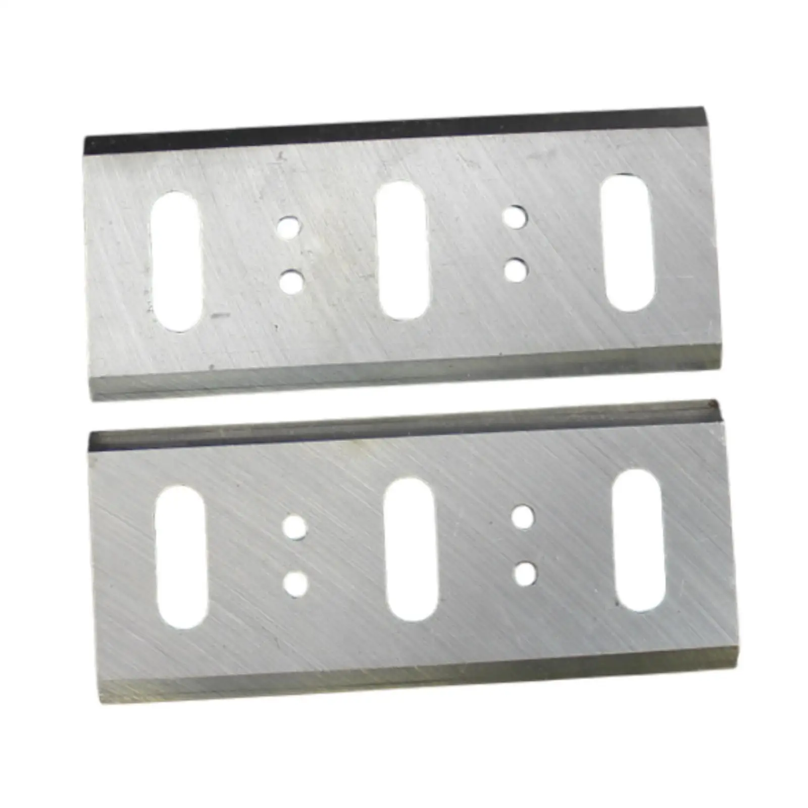 2Pcs Electric Planer Blades Spare Parts Double Edged Premium Professional Sturdy High Performance Easy to Use Replace Accessory