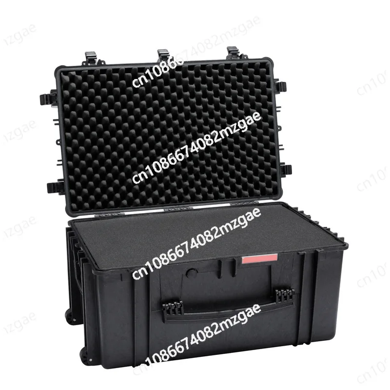 Pull Rod Plastic Box, Three Proof Carrying Box, Material Storage and Transportation Box, Wheel Safety Protection Box