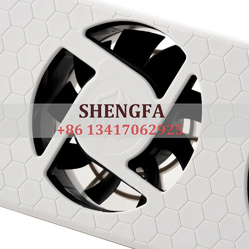 Save  Energy - Low Noise SpeedComfort Radiator Fan Set of 2 - 2 Radiator Fans - Energy-Efficient Heating Fan