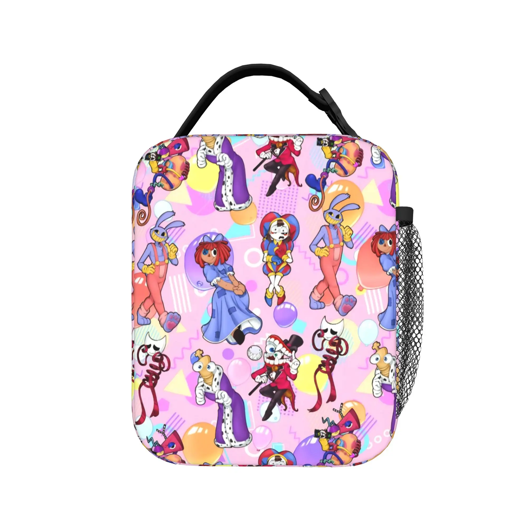 Jaxs Pomnis Zooble Insulated Lunch Bag A-Amazings D-Digitals C-Circuse Reusable Thermal Bag Tote Lunch Box Work Picnic Men Women