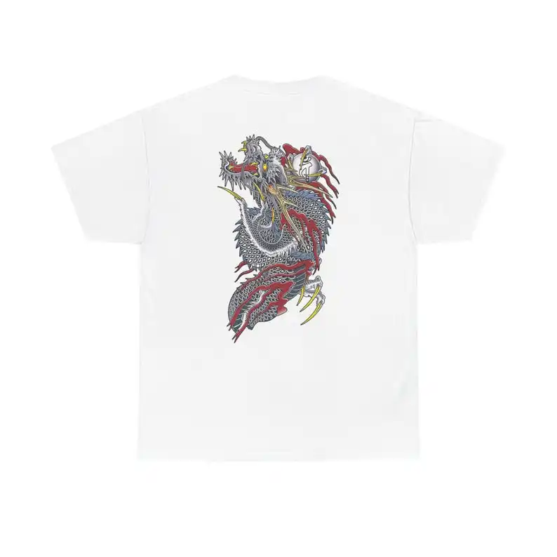 Unisex Dragon of Dojima T-Shirt, Retro Yakuza Gaming Tee