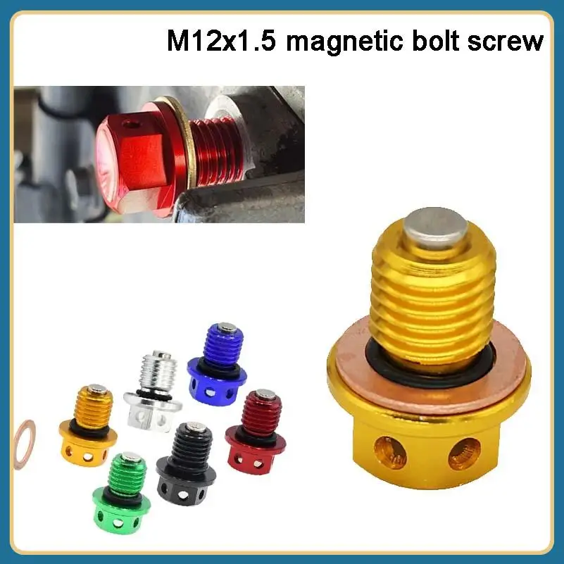 YZF-R3 YZF-R25 MT-03 MT-25 M12xP1.5 magnetic drain plug screw