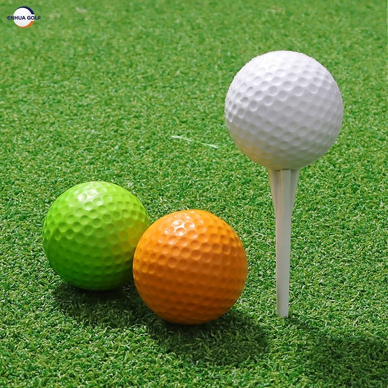 Golf Balls Practice Foam Golf Balls Customization 10Pcs Yellow PU Foam Balls Sponge Elastic Indoor Outdoor Practice Training