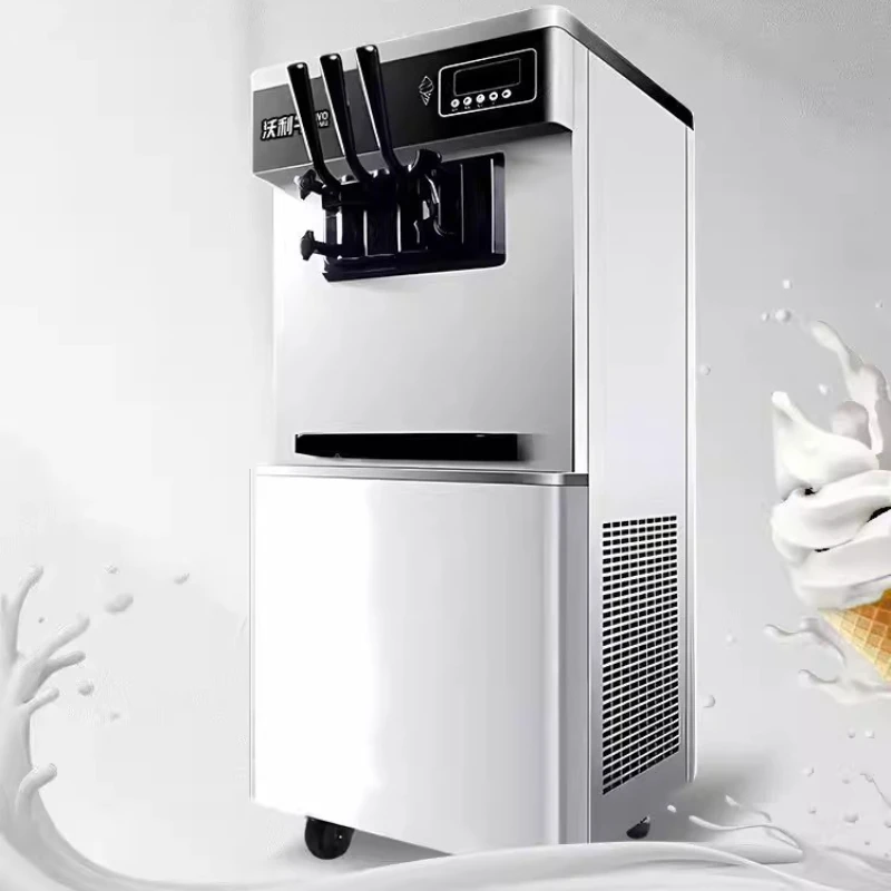 

Цифровая сенсорная машина для приготовления мороженого с современным интерфейсом, технологичная умная мебель для ресторанов, Gelatiera XY60ICM