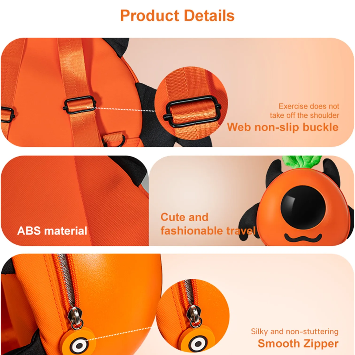 Tas Ransel Anak Sekolah TK LED Screen LOY C2-4, Koneksi Bluetooth, Kontrol Aplikasi, Layar Tampilan, Tahan Air, untuk Perjalanan